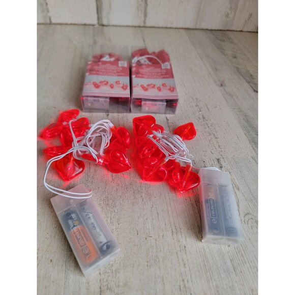 Valentine day heart mini string light love set decor home - Picture 5 of 6